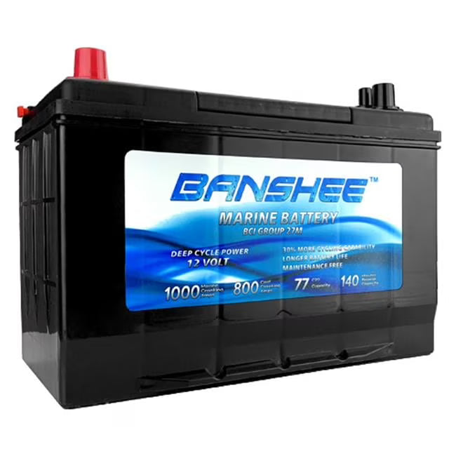 Banshee 27M-Banshee-103 Best Marine Battery for Optima D27M 8027-127