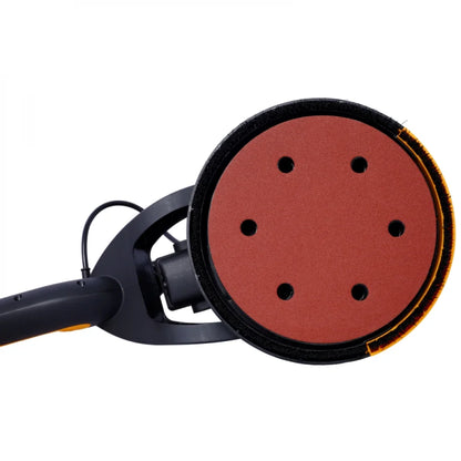 Drywall Sander, 780W Electric Drywall Sander with Vacuum Dust Collection  6.5A Motor Dustless Floor Sander with Variable Speed 900-1800RPM, LED Light, Extendable & Foldable Handle,