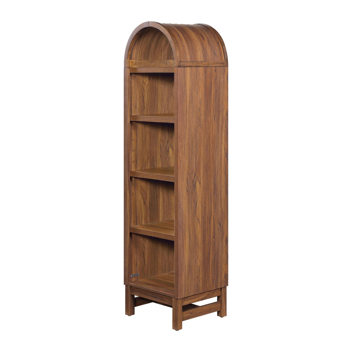 Better Homes & Gardens Juliet Narrow Arch Bookcase, Deep Green and Light Honey