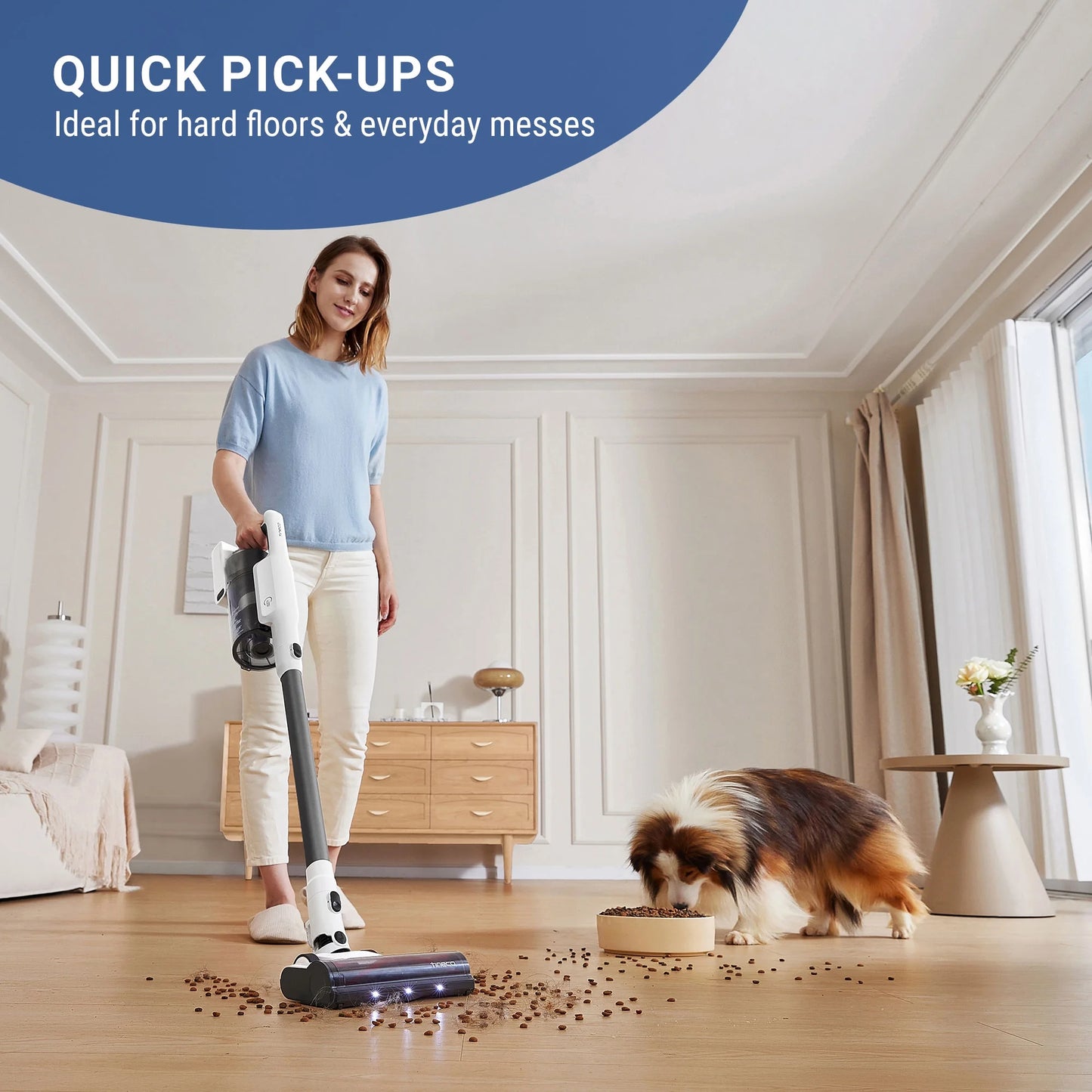 Tineco GO Slim Lightweight Cordless Stick Vacuum
