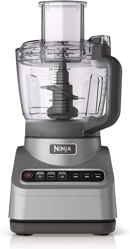 Restored Ninja Professional Plus Refurbished 9 Cup Food Processor, Silver (Refurbished)