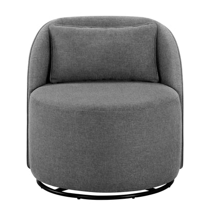 Better Homes & Gardens Juliet Modern Arch Swivel Accent Chair, Cream Boucle