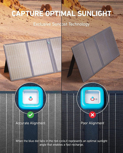 Anker 500W Continuous Solar Generator