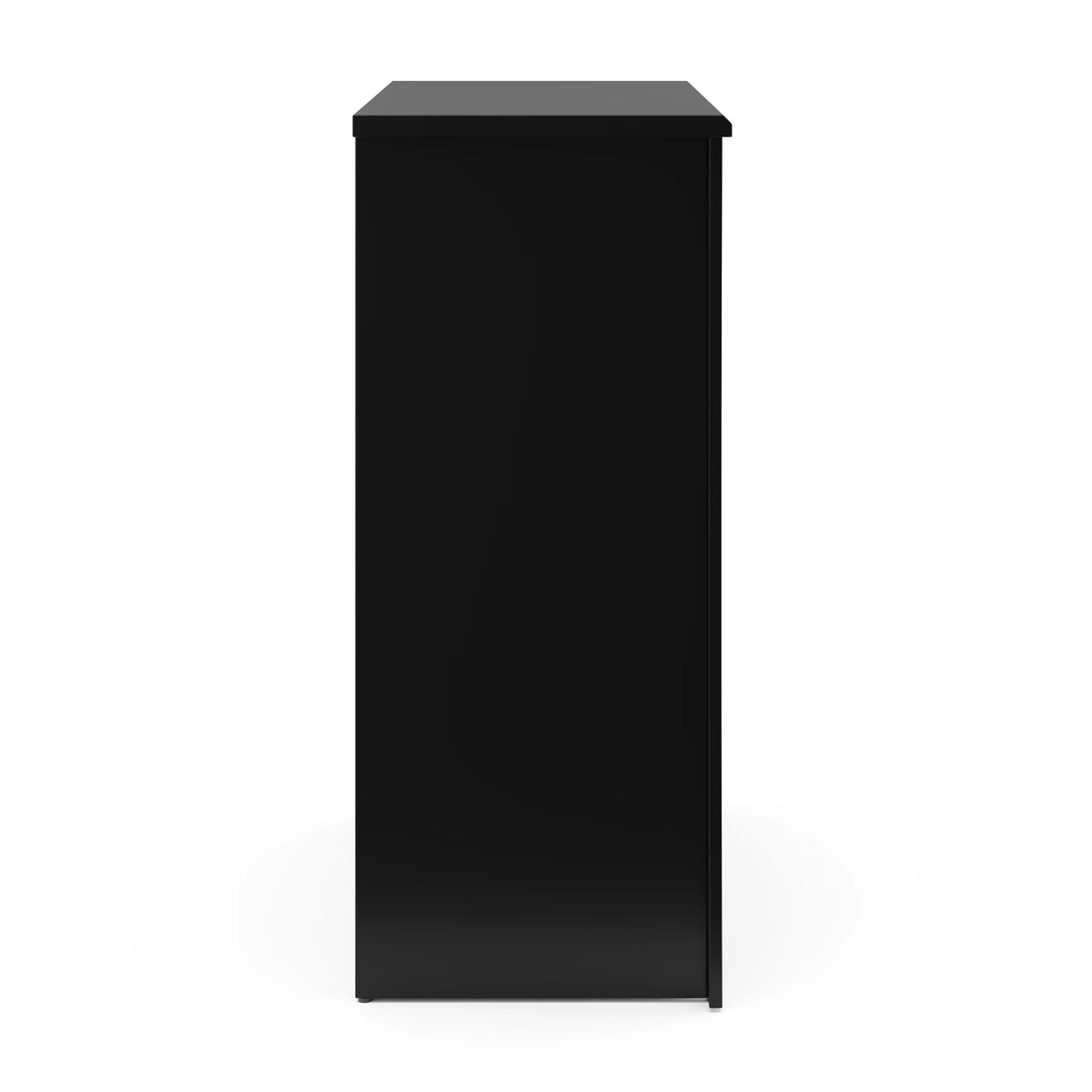 Storkcraft Crescent 4 Drawer Childrens Nursery Dresser, Espresso