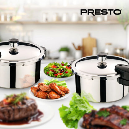 Presto? 6 Quart Stainless Steel Pressure Cooker