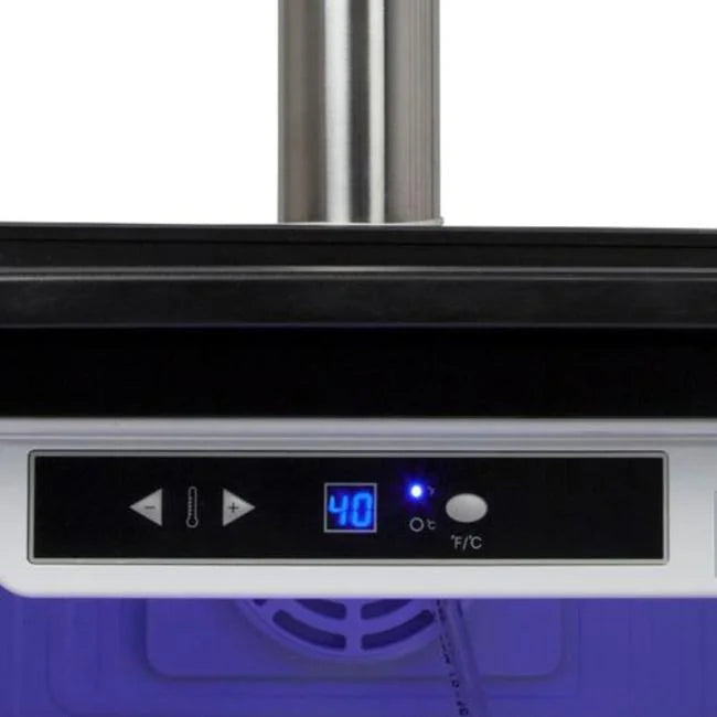 Edgestar Kc1000 18" Wide Kegerator - Stainless Steel