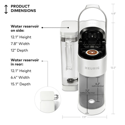 Keurig K-Supreme Black Single-Serve K-Cup Pod Coffee Maker