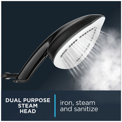 Rowenta IXEO Full Size Steamer for Clothes with Ironing Board, Garment Steamer, 65 Inch, 1500 Watts, Portable, QR1410