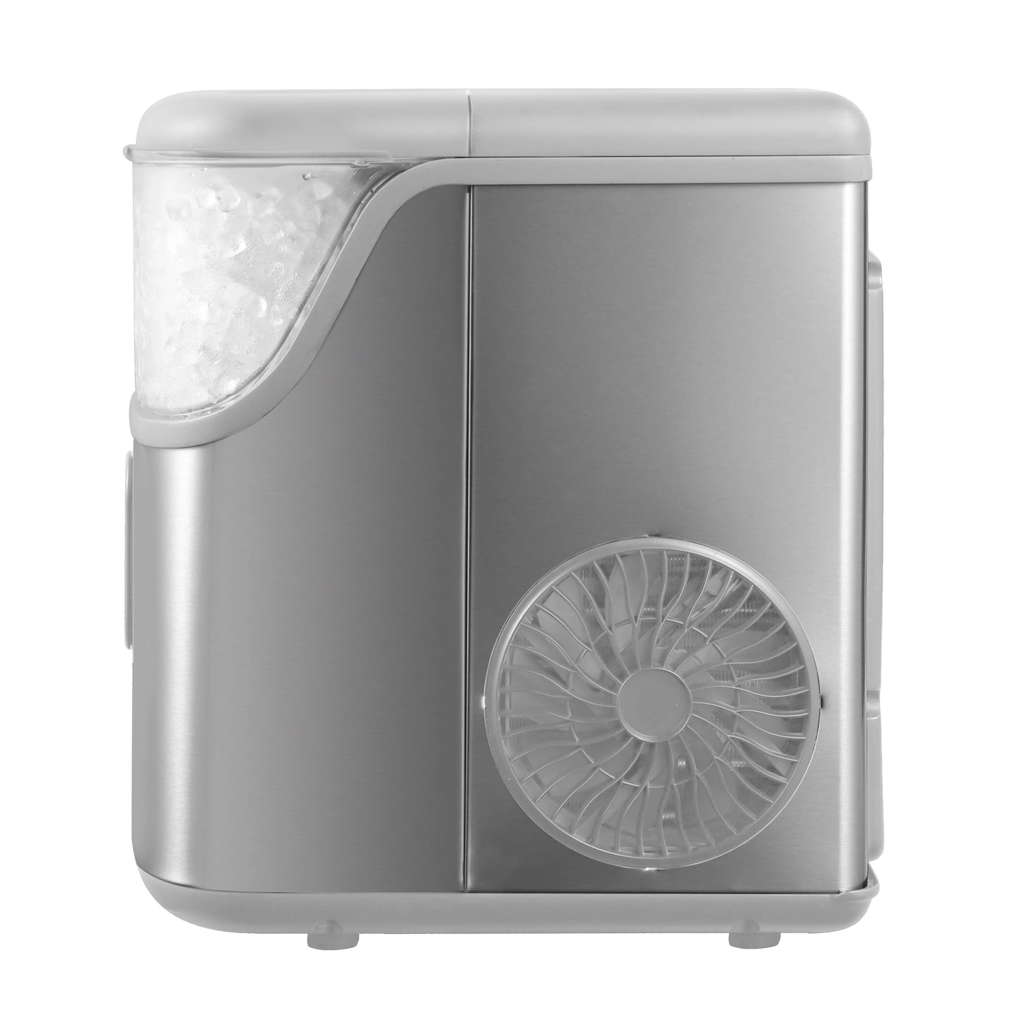 Frigidaire, 33 Lbs. Nugget Ice Maker, Black Stainless Steel, EFIC228