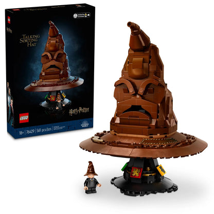 LEGO Harry Potter  Chomping Monster Book of Monsters, Mandrake, and Sorting Hat