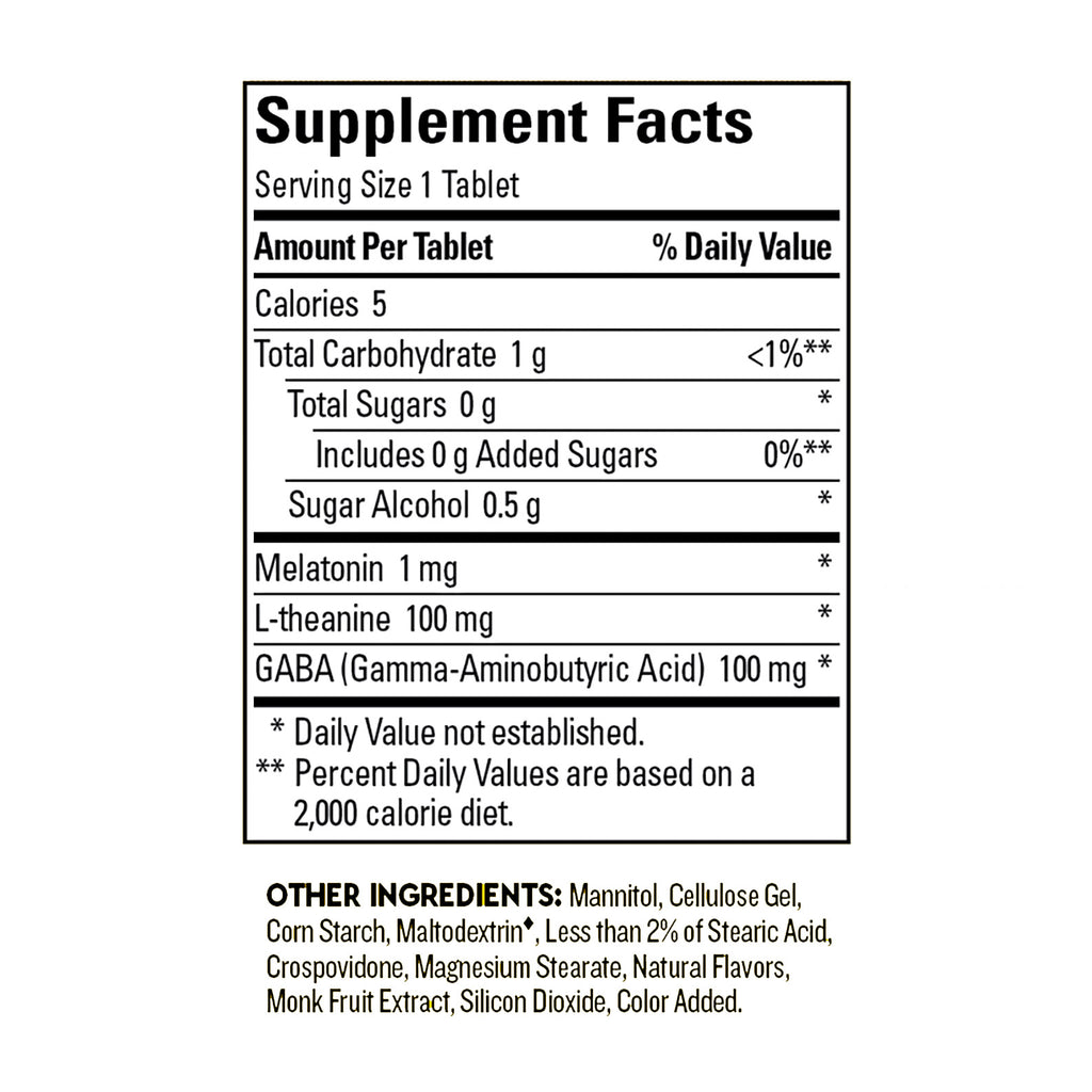 Nature Made Wellblends Back to Sleep, 120 Fast Dissolve Tablets