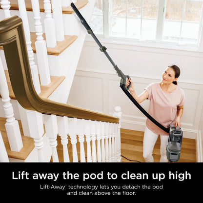 Shark Upright Vacuum, Rotator Pet Lift-Away ADV, Pet Friendly, Bagless, DuoClean PowerFins HairPro Brushroll, HEPA Filter, Hard Floor and Carpet, Swivel Steering, LED Lights, LA700, Sage