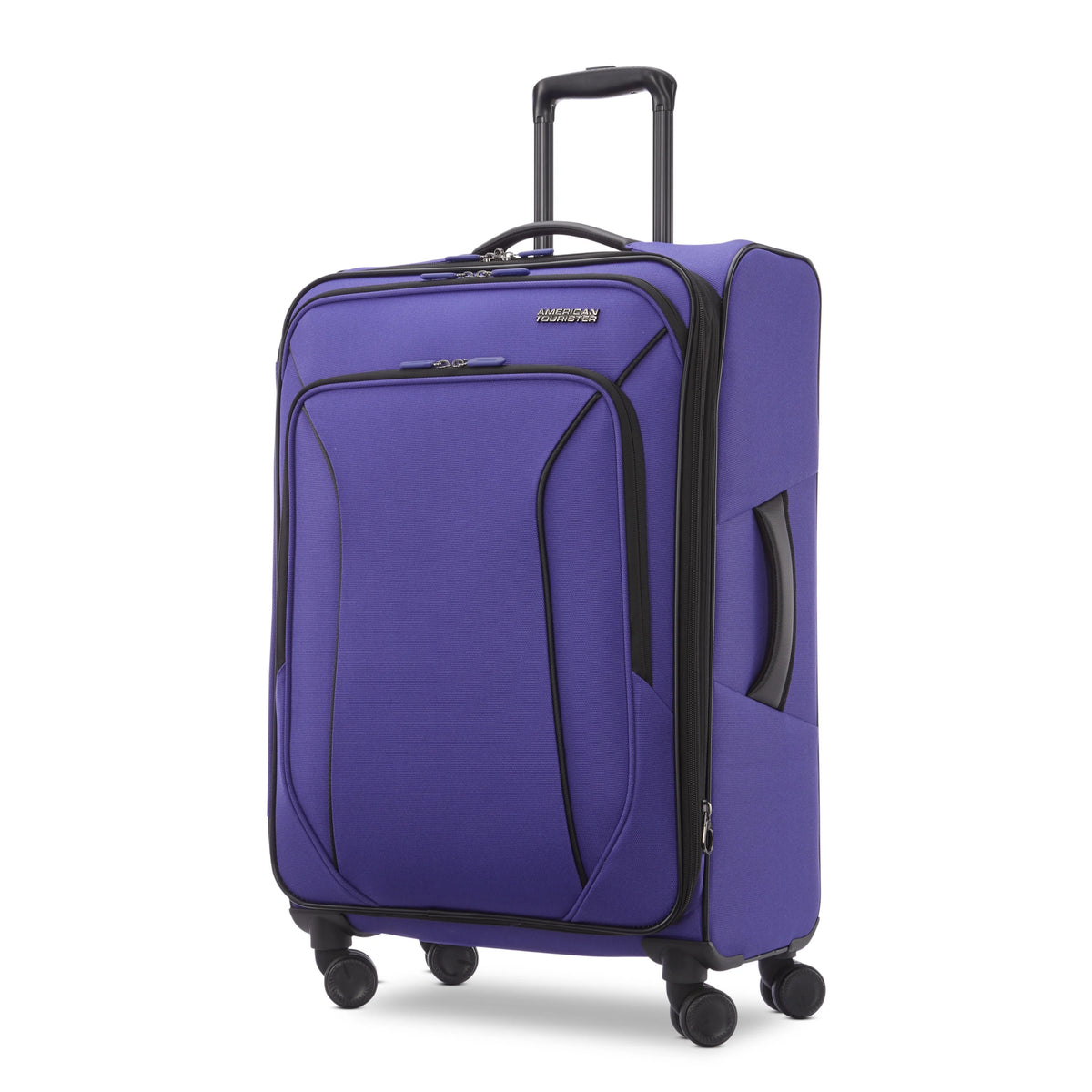 American Tourister X-Lite 3-Piece Luggage Set with Spinner Wheels - Light Grey