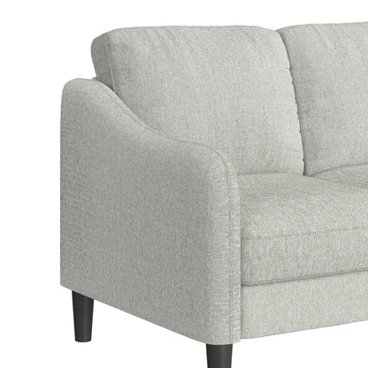 Mainstays Westley Swoop Arm Sofa, Burnt Orange