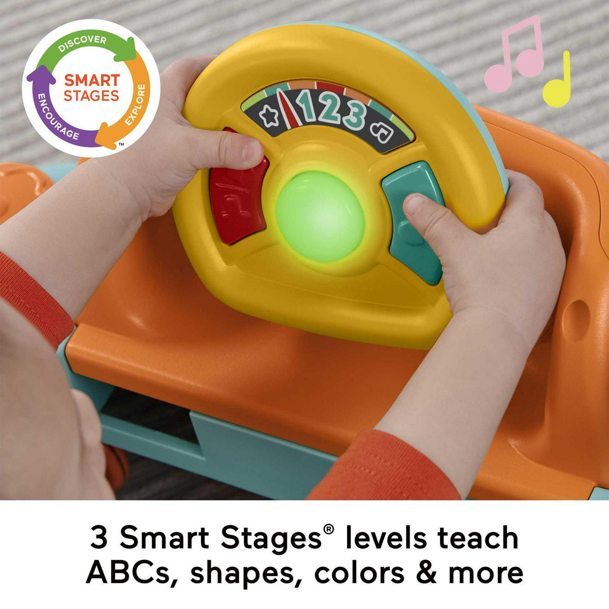 Fisher-Price 2-in-1 Sweet Ride Jumperoo Activity Center &amp; Learning Toy for Infant and Toddler