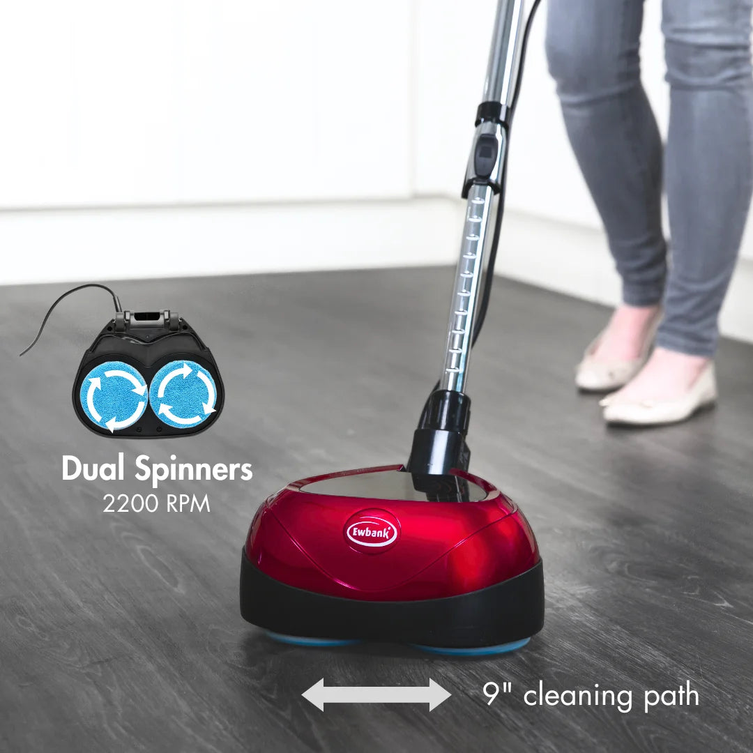 Ewbank 3-in-1 Floor Cleaner, Scrubber, and Polisher Machine, Lightweight, 2200 RPM, EP170