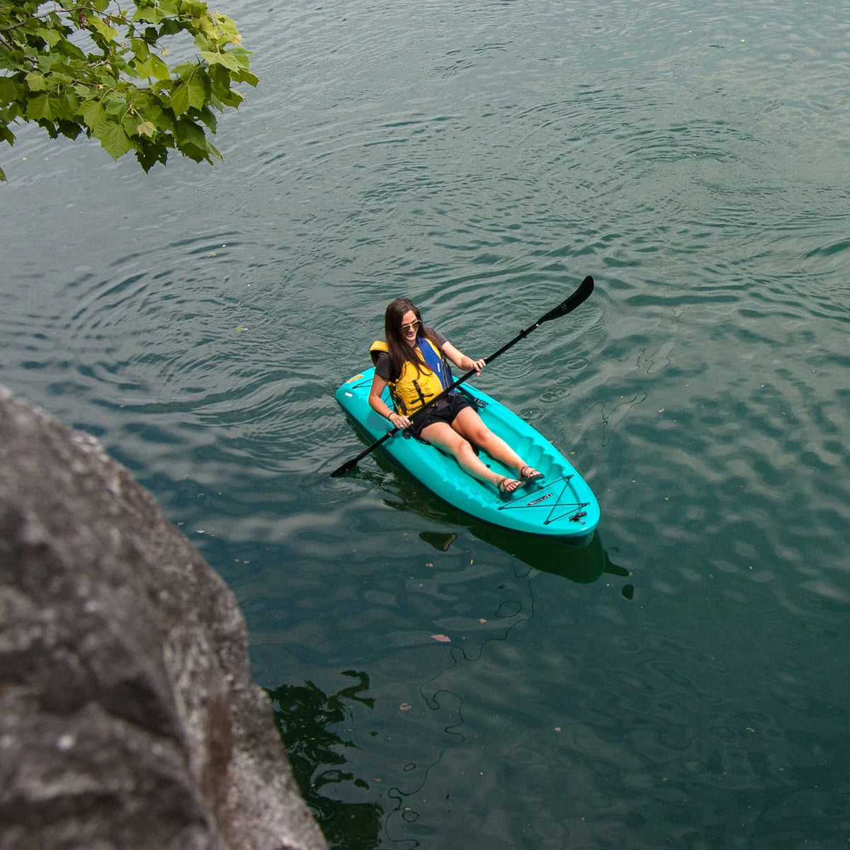 Lifetime Hydros 101 inch Sit-on-Top Kayak, Orange (90595)