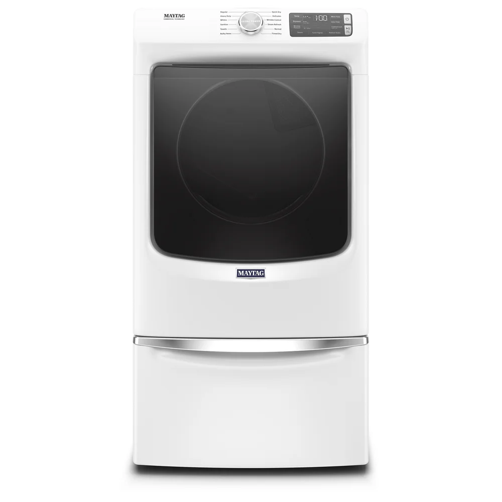 Maytag Med6630h 27" Wide 7.3 Cu Ft. Energy Star Rated Electric Dryer - Metallic Slate