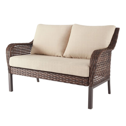Mainstays Tuscany Ridge 4-Piece Conversation Set, Red