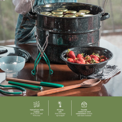 Granite Ware 8-Piece Enameled Steel Complete Canning Kits