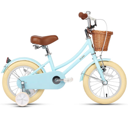 Glerc Little Molly 12 inch Kids Girls Bike for1 2-4 Years Old Child and Toddler,gifts,Pink