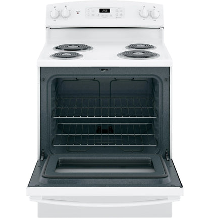 GE® 30" Free-Standing Self-Clean Electric Range
