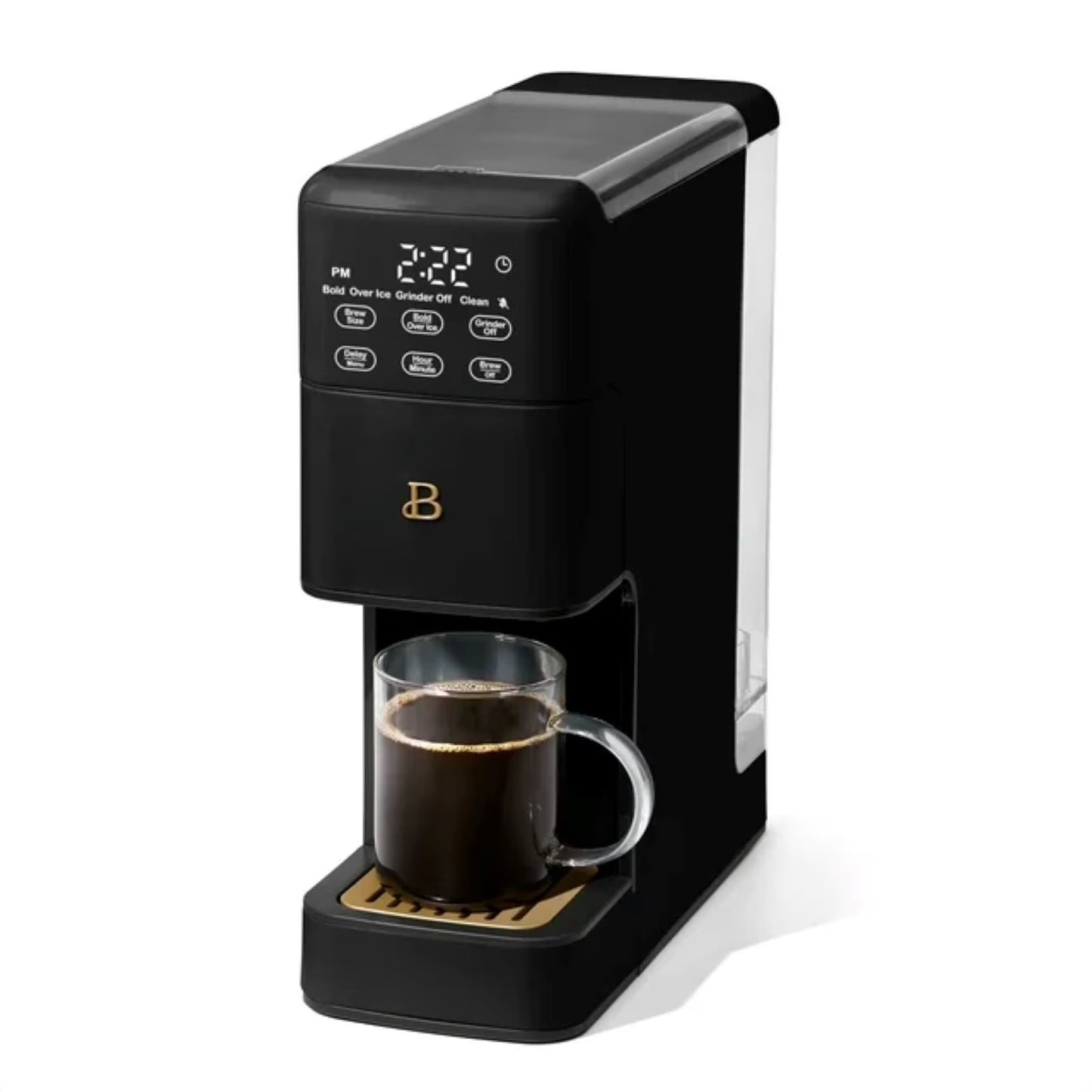 Beautiful Perfect Grind�?Programmable Single Serve Coffee Maker, White Icing by Drew Barrymore