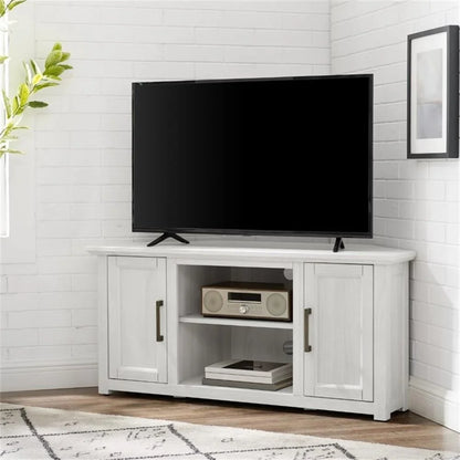 Crosley Furniture Camden 48" Corner Tv Stand Dark Walnut