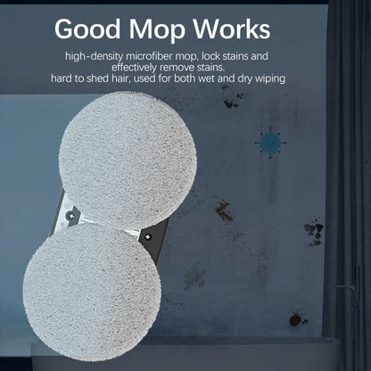 Oenbopo Window Cleaner Robot,Smart Glass Cleaning Robotic with  Strong Suction,Remote Control Window Cleaning Robot for Windows/Tiles/Class Door
