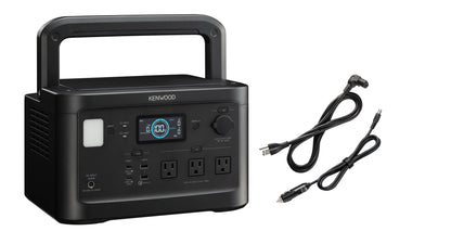 KENWOOD Portable Power Station BN-RK800, 700Wh Backup Lithium Battery, 120V/806W AC Outlets, USB Ports, Automatic Power Supply