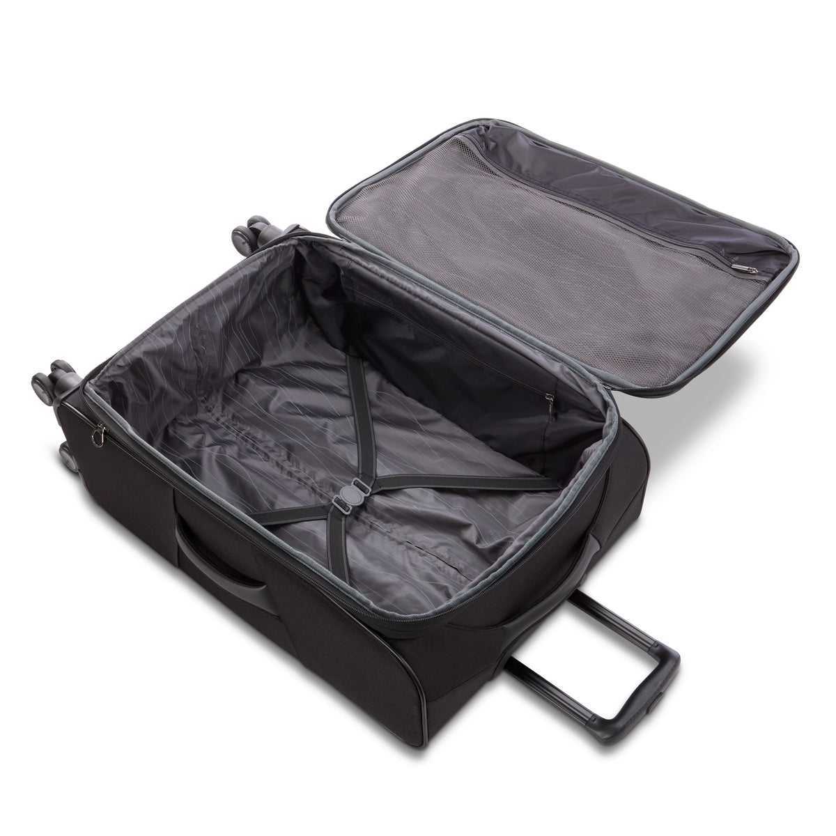 American Tourister X-Lite 3-Piece Luggage Set with Spinner Wheels - Light Grey
