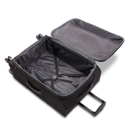 American Tourister X-Lite 3-Piece Luggage Set with Spinner Wheels - Light Grey