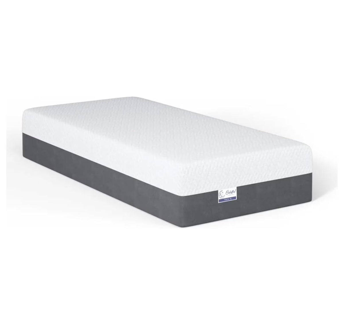 Gel Memory Foam Mattress in a Box, Made in The USA, Bed, 8 inch Firm -