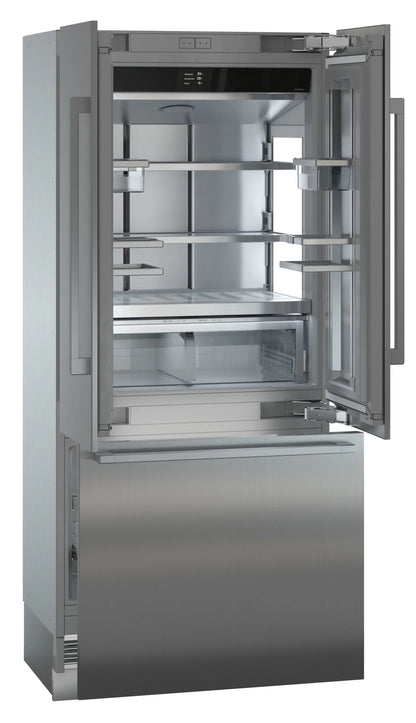Liebherr Mcb-3652 Monolith 36" Wide 18 Cu. Ft. Energy Star Rated French Door Refrigerator