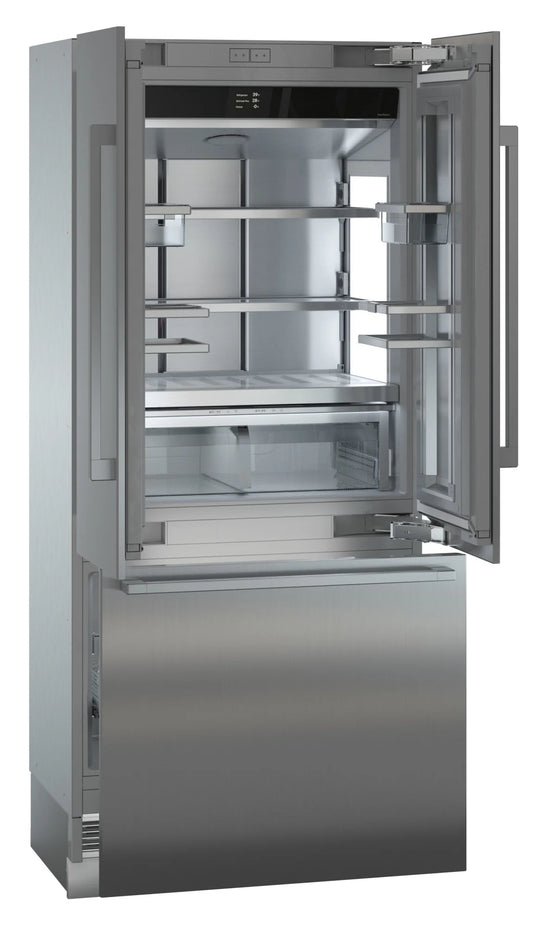 Liebherr Mcb-3652 Monolith 36" Wide 18 Cu. Ft. Energy Star Rated French Door Refrigerator