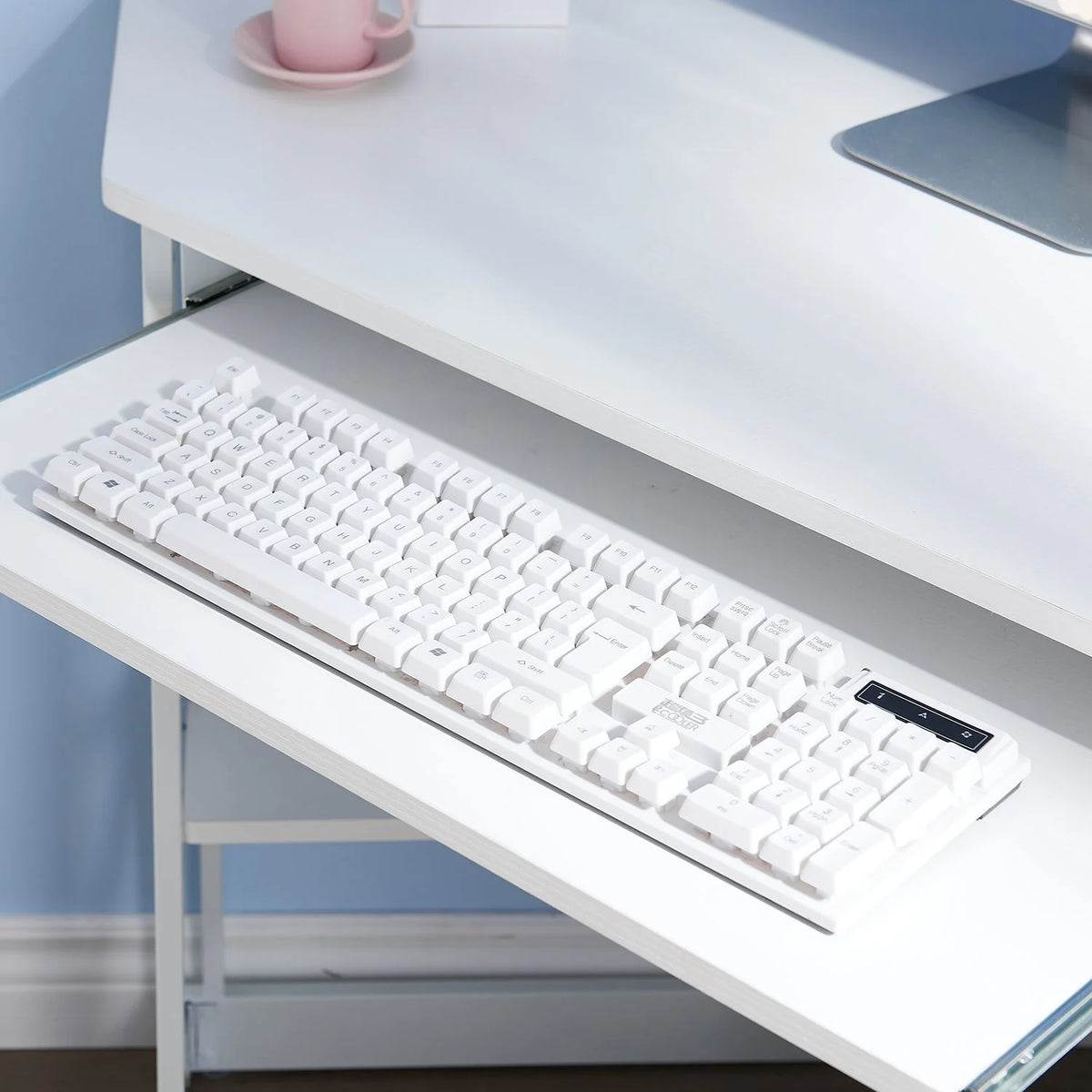 Brown Triangle Corner Desk, Office/Computer/Writing Desk for Student Apartments