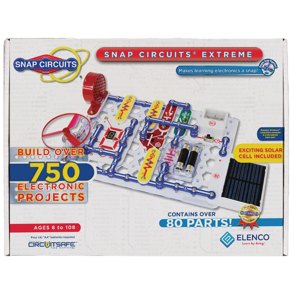 Snap Circuits® Extreme SC750 | Electronic Science Kit | 750 Project STEM Educational Toy | Ages 8+