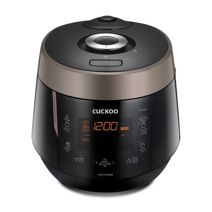 CUCKOO CRP-P1009SB 10-Cup (Uncooked) Heating Pressure Rice Cooker & Warmer with Nonstick Inner Pot
