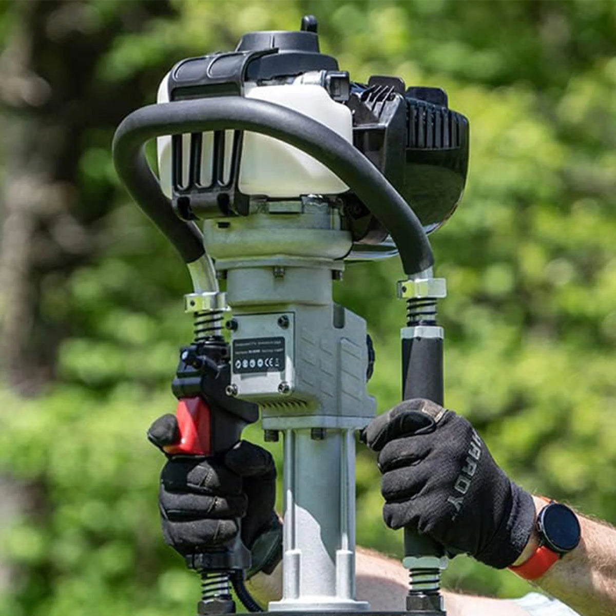 Titan Post Drivers PGD2875 Portable Gas-Powered Light-Duty Driver, 30 lbs.