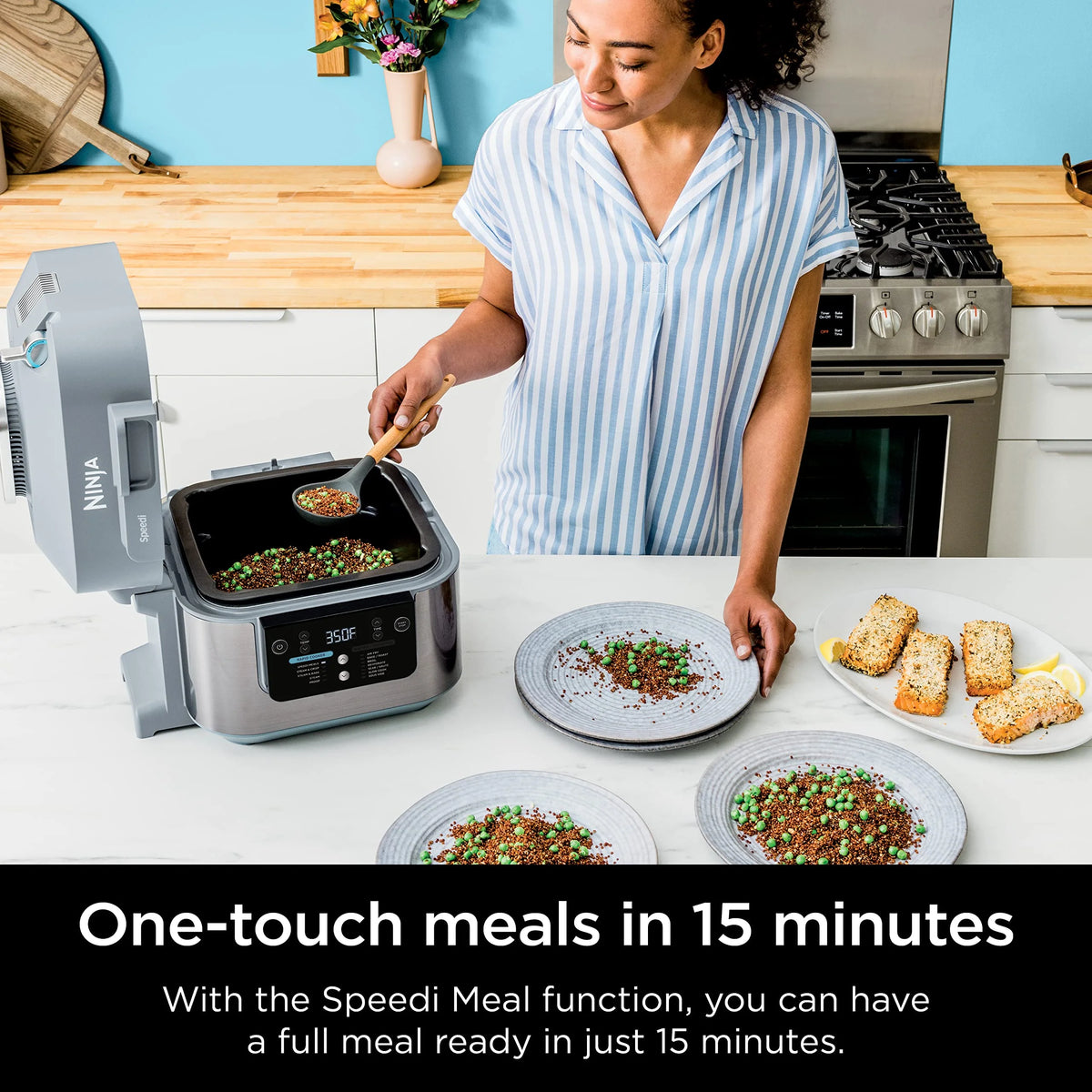 Ninja Speedi Rapid Cooker & Air Fryer, 6-Quart Capacity