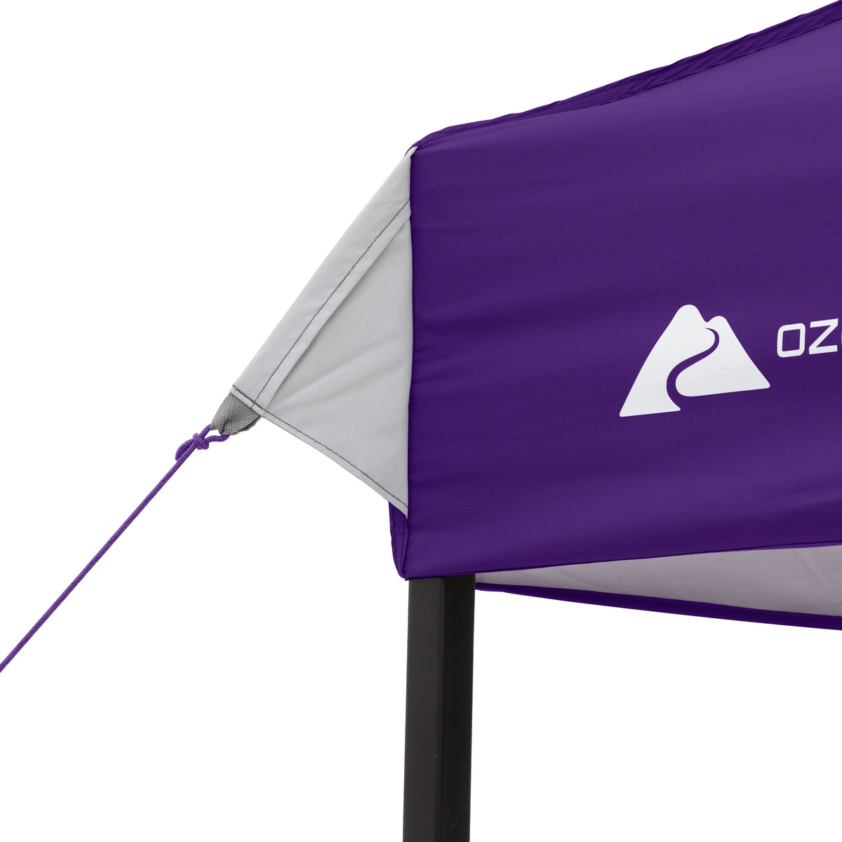 Ozark Trail 10x10 Instant Pop Up Canopy Tent with Simple Push Setup �?Straight Leg Pop-Up Tent for Tailgating, Camping & Events, White