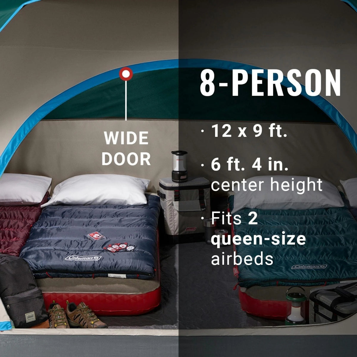 Coleman 8-Person Skydome™ Camping Tent
