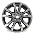 19" 19x7.5" Automotive Rim New Single Wheel for Mazda 6 2014 - 2017 Dark Hyper Silver OEM Design Replacement