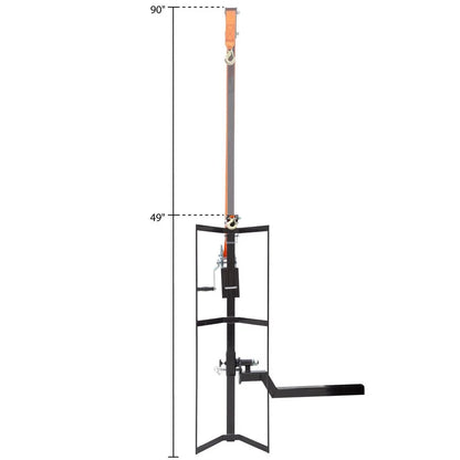 Kill Shot 600 lb. Capacity Hitch-Mounted Deer Hoist & Carrier