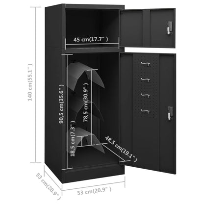vidaXL Saddle Cabinet Steel Storage Rack Tack Locker Furniture Multi Colors