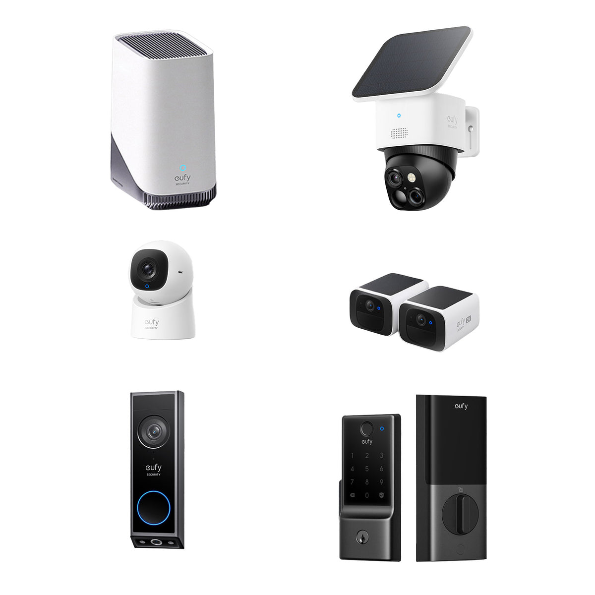 eufy Whole Home Security Solution with Local Storage and No Monthly Fee
