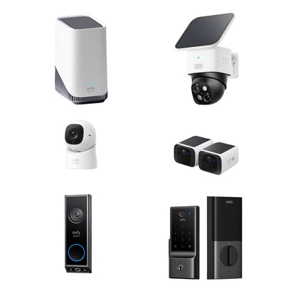 eufy Whole Home Security Solution with Local Storage and No Monthly Fee