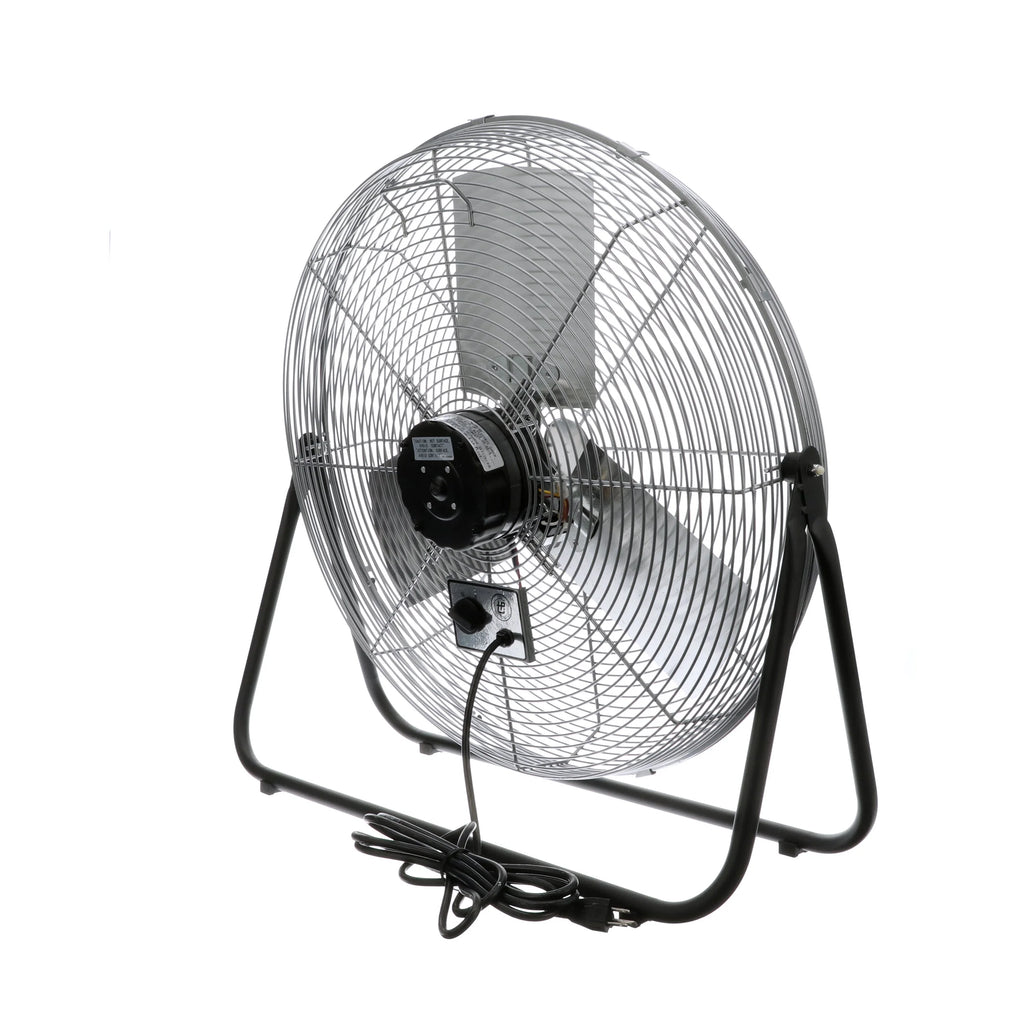 TPI 1-Phase, 120V 12" Industrial Floor Fan 1/12 HP
