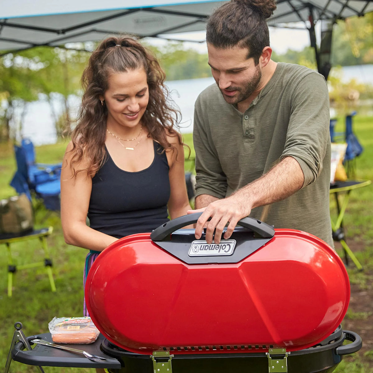 Coleman RoadTrip? X-Cursion 2 Burner Propane Gas Portable Grill