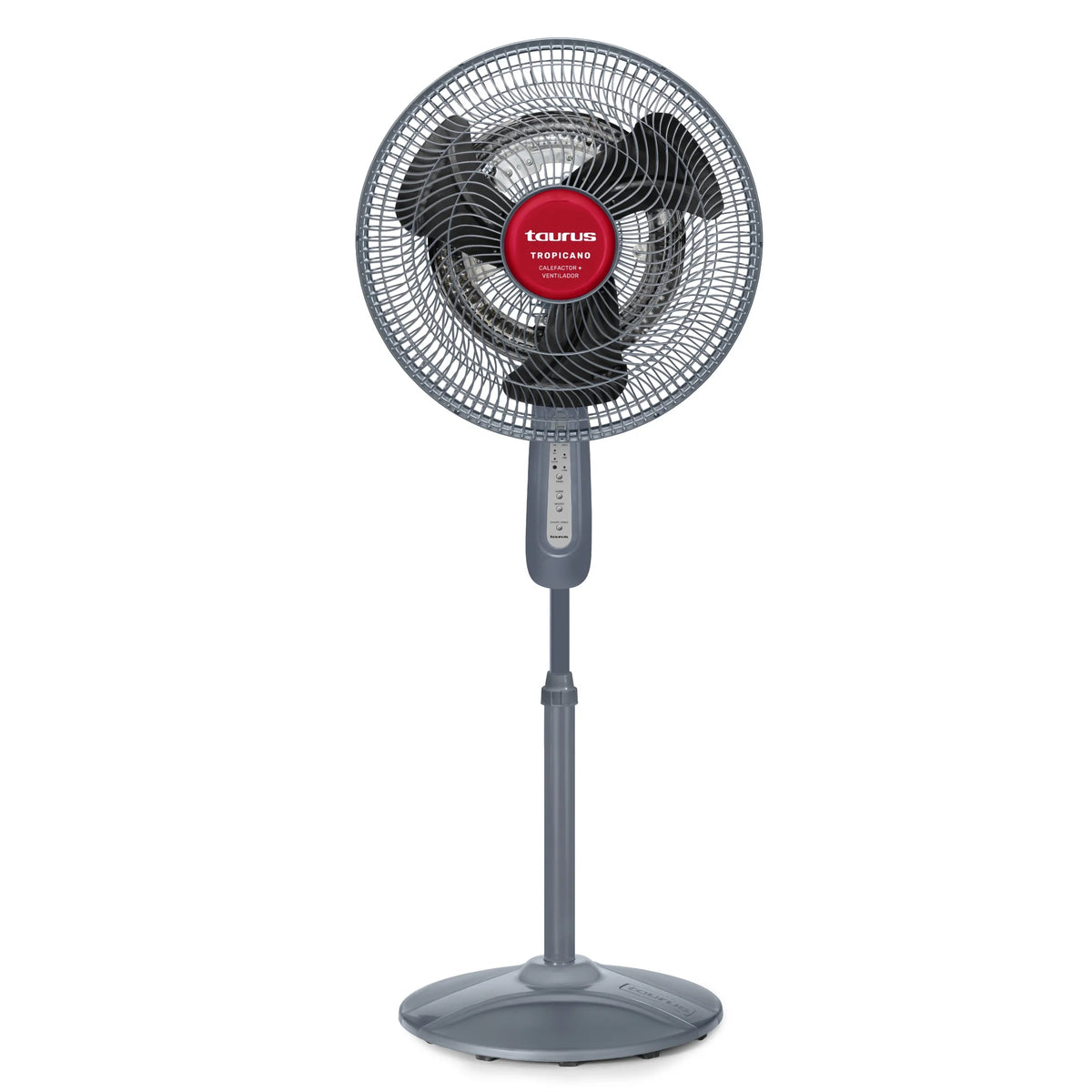 Taurus Tropicano 2-in-1 Fan & Space Heater, Quiet Oscillating Floor Fan with EcoJet Cooling and Heating for Year-Round Comfort